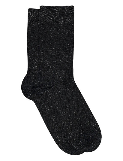 mp Denmark Pernille Glitter Socks - Black - 37/39 mp Denmark Pernille Glitter Socks - Black - 37/39