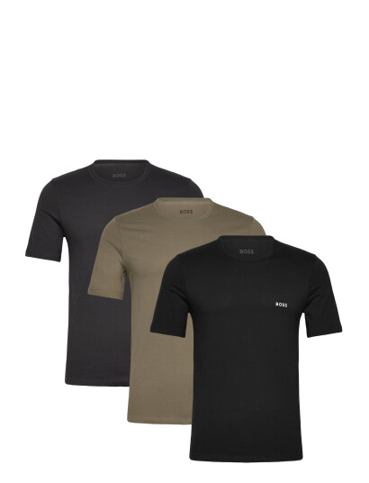 BOSS Tshirtrn 3P Classic - Khaki green - XXL