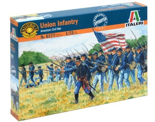 Italeri 1/72 Union Infantry American Civil War