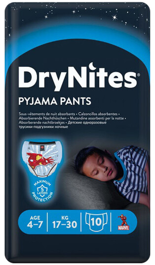 Drynites Bleie gutt 4-7år 10 stk. Drynites Bleie gutt 4-7år 10 stk.
