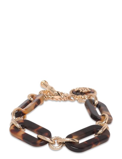 Lauren Ralph Lauren Br Logo Tort Link Flex Gld/Tort Gold ONE SIZE 19.05 cm Lauren Ralph Lauren Br Logo Tort Link Flex Gld/Tort Gold ONE SIZE 19.05 cm