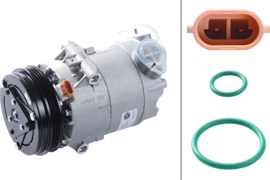 HELLA 8FK 366 201-961 AC-kompressor HELLA 8FK 366 201-961 AC-kompressor