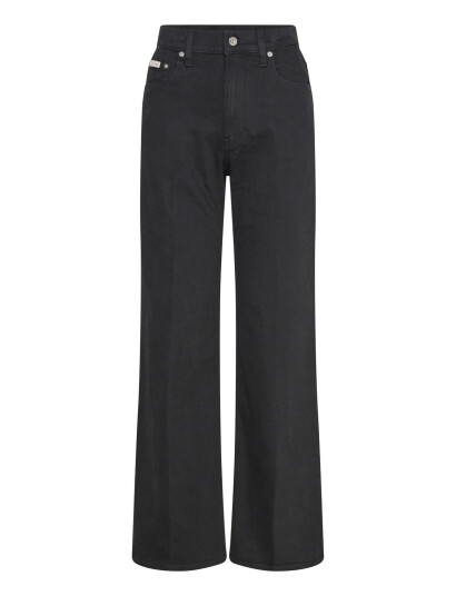 Calvin Klein Jeans Ultra High Wide Leg True Black - Black - LG/24 Calvin Klein Jeans Ultra High Wide Leg True Black - Black - LG/24