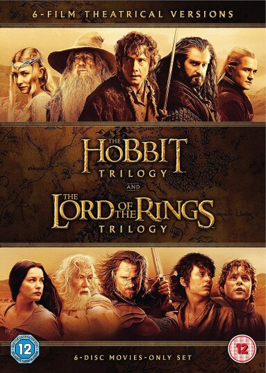 The Hobbit Trilogy/The Lord of the Rings Trilogy DVD
