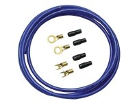 Sinuslive Car HiFi strømkabel-sæt 10 mm² forgyldt