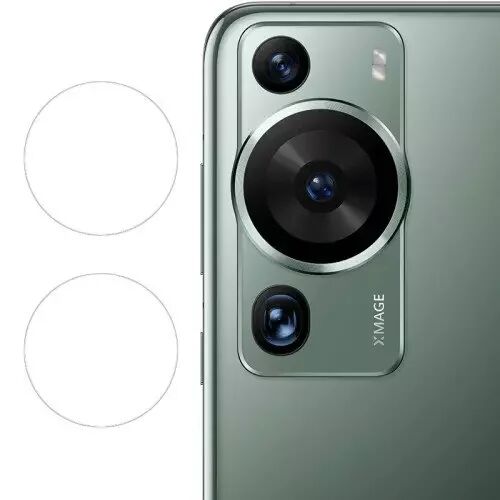 IMAK Huawei P60 Pro IMAK Herdet Glass Kameralins - Gjennomsiktig (2 stk.)
