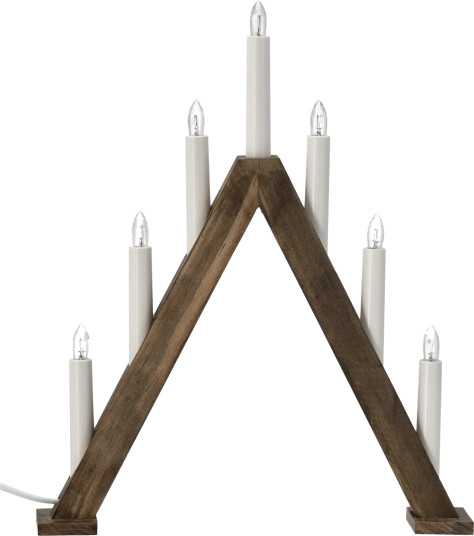 Scandi Living Nord adventsstake 40 cm Mørkbeiset Scandi Living Nord adventsstake 40 cm Mørkbeiset