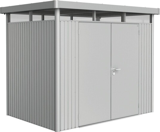 BIOHORT UTEBOD HIGHLINE H2 2 DØRER SØLV METALLIC