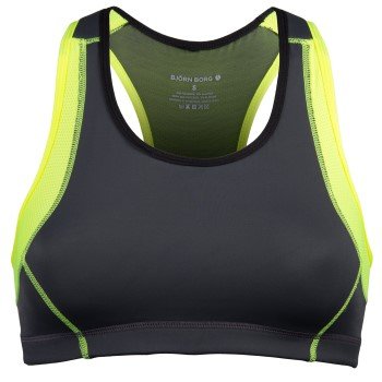 Björn Borg BH Active Sport Top Grå/Gul Small Dame