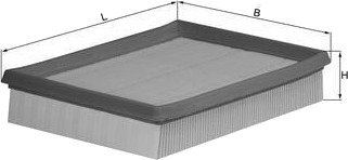 Luftfilter KNECHT LX 643