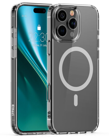 Etteri Color Mag deksel for iPhone 16 Pro Max Grå