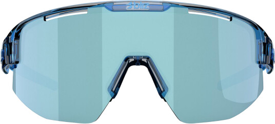 Bliz Matrix Small Sportsbriller Transparent Blue w/ Smoke Ice Blue Multi