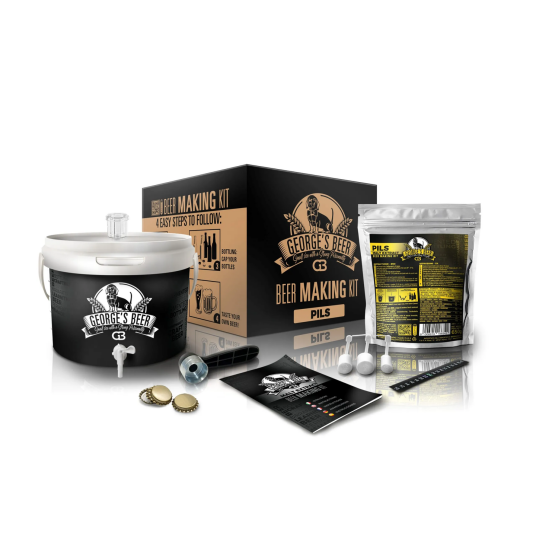 Enolandia George’s Beer Pilsner Extraktset komplett med utrustning 5 l