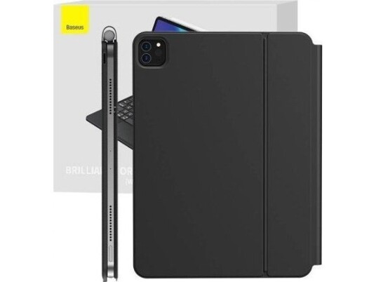 Baseus Brilliance Keyboard Deksel For Ipad Pro 12,9" (2018/2020/2021) (Grå)