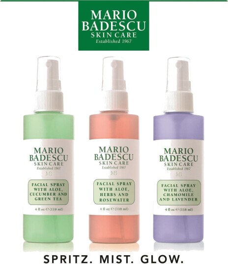 Mario Badescu Spritz,Mist & Glow