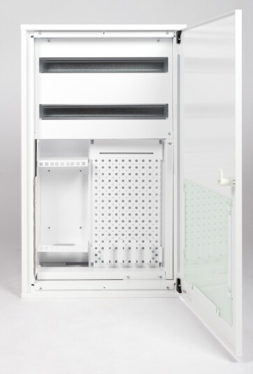 Modulskap ESK 2-rad 42 moduler m/svakstrømsfelt