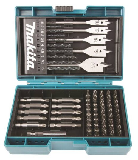 Makita Bor- Og Bitssett 71 Deler B-50295