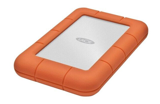LaCie Rugged Mini 2TB Ekstern Harddisk USB-C Oransje LaCie Rugged Mini 2TB Ekstern Harddisk USB-C Oransje