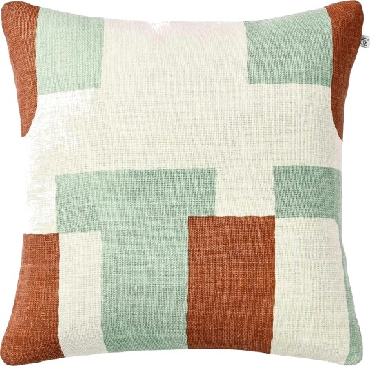 Jay Putetrekk 50x50 cm Aqua / Apricot Orange