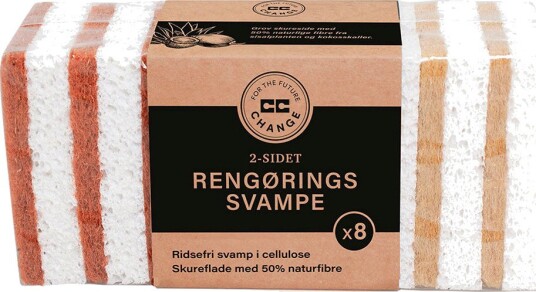 CC Hansen Rengjøringssvamper (8-pk)
