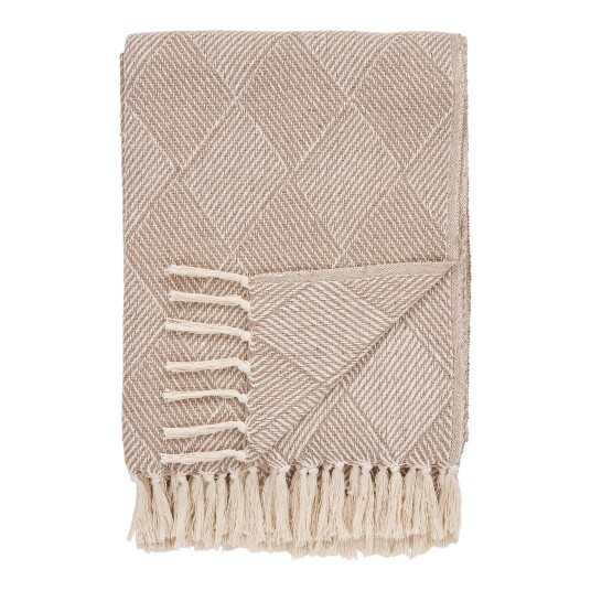 Bursa plaid 130x180 cm taupe.