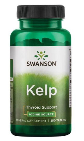 Swanson Kelp Iodine Jod - 250 Tabletter Swanson Kelp Iodine Jod - 250 Tabletter