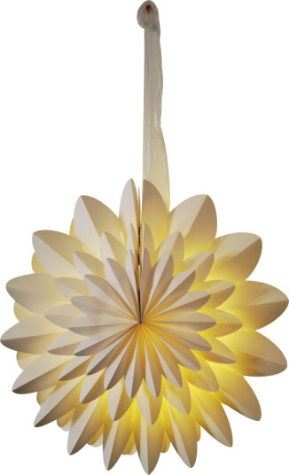 12 stk Veli Line julestjerne med lys 40 cm