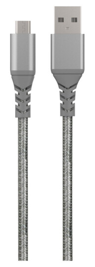 DACOTA PLATINUM USB-MUSB KABEL 1 M, GRÅ