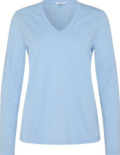 Coster Copenhagen Cc Heart Long Sleeve V Neck T Shirt Blue S Coster Copenhagen Cc Heart Long Sleeve V Neck T Shirt Blue S