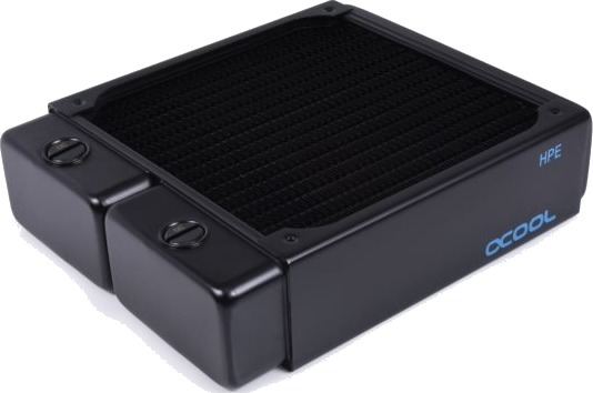Alphacool Nexxxos HPE 45 140 mm Radiator Svart 14474 Alphacool Nexxxos HPE 45 140 mm Radiator Svart 14474