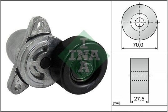 INA 534 0306 10 Spennarm, vifterem INA 534 0306 10 Spennarm, vifterem