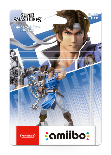 Amiibo Richter Belmont Super Smash Bros. Figur