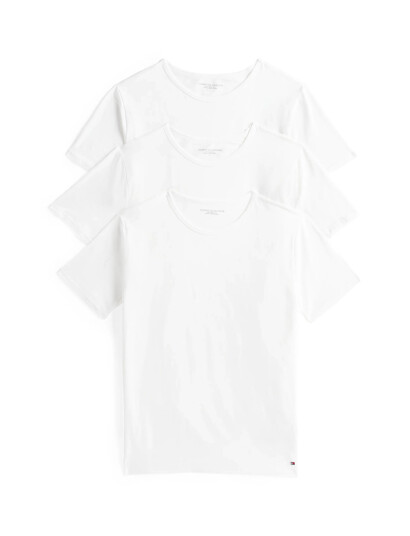 Tommy Hilfiger 3P Ss Tee White L Tommy Hilfiger 3P Ss Tee White L
