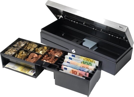 Safescan Sd-4617S Cash Drawer Svart Sølv
