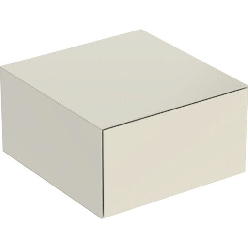 Geberit One sideskap 45x47 cm høyglans beige Geberit One sideskap 45x47 cm høyglans beige