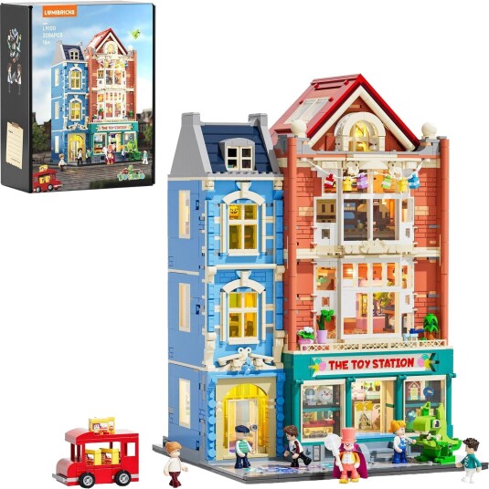 Lumibricks Lekebutikk Byggesett - 3086 Deler