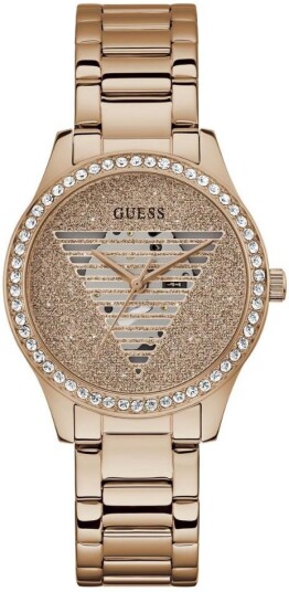 Guess Dameklokke GW0605L3 Idol Rosegullfarget/Rose gulltonet stål Guess Dameklokke GW0605L3 Idol Rosegullfarget/Rose gulltonet stål