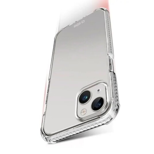 SBS iPhone 15 SBS Extreme X3 Deksel - Gjennomsiktig