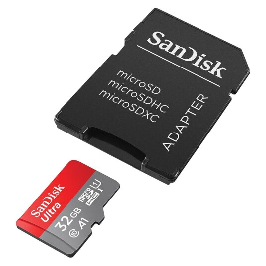 Sandisk Minnekort - MicroSDXC Ultra 32GB 120MBs