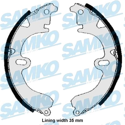 SAMKO 84530 Bremsesko sett