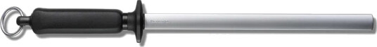 Victorinox Slipestål diamant oval Mediumfin 26 cm Svart