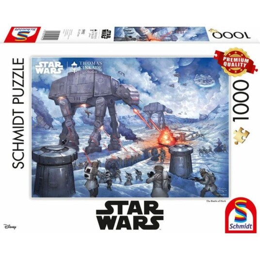Schmidt Thomas Kinkade: Star Wars, The Battle of Hoth 1000 Pieces SCH9952