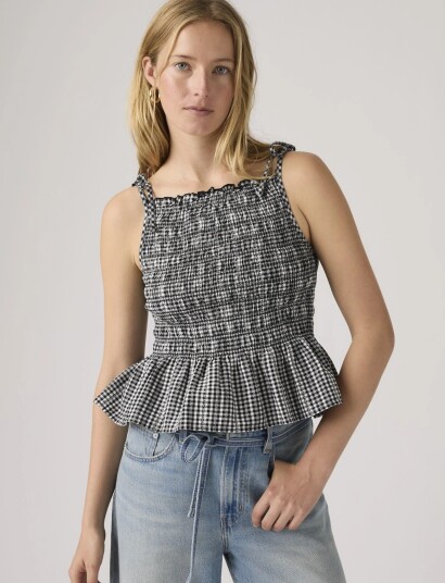 Levi"s® Monaco Sl Blouse Springtime Do Multi/patterned L