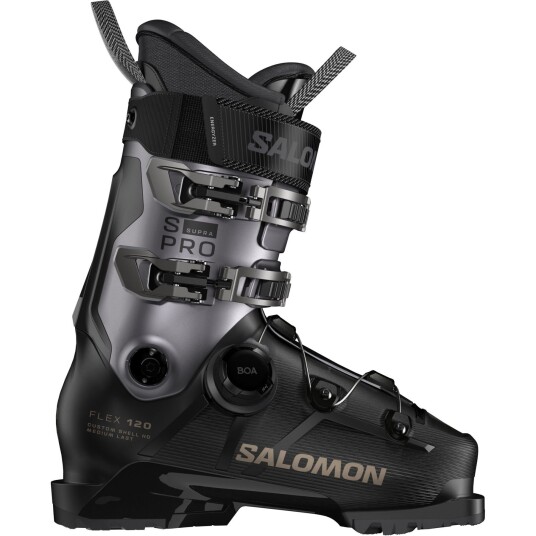 Salomon S/Pro Supra BOA 120 GW Skistøvler Herre Black/Beluga Metal/Titanium Metal Pd 30,5 Salomon S/Pro Supra BOA 120 GW Skistøvler Herre Black/Beluga Metal/Titanium Metal Pd 30,5