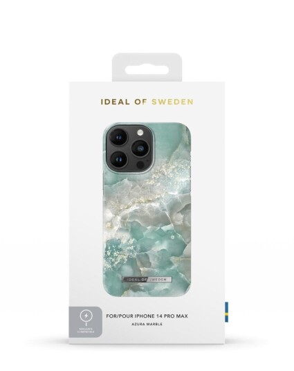 iDeal of Sweden Fashion Case Magsafe Iphone 14pm Azura Marble