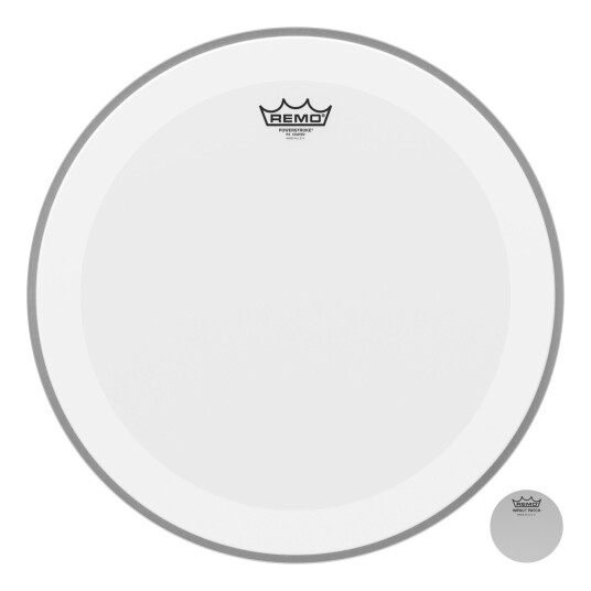 Remo P4-1118-C2 Powerstroke 4 Coated M/slam Patch 18 Basstr