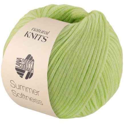 Lana Grossa Summer Softness Garn 13 Vårgrønn