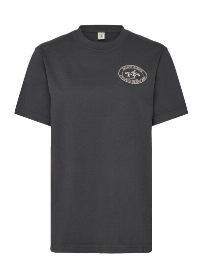Sporty & Rich Riding Club T Shirt   Grey   L