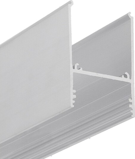Topmet 1m aluminiumsprofil COMBO30 01 ACDE 9 Ubehandlet aluminium påbygg LED skinne