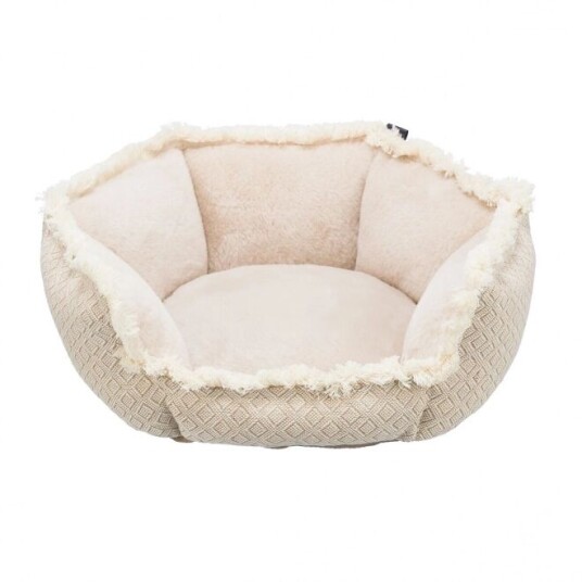 Trixie Boho Hundeseng Beige (80 × 80 cm)